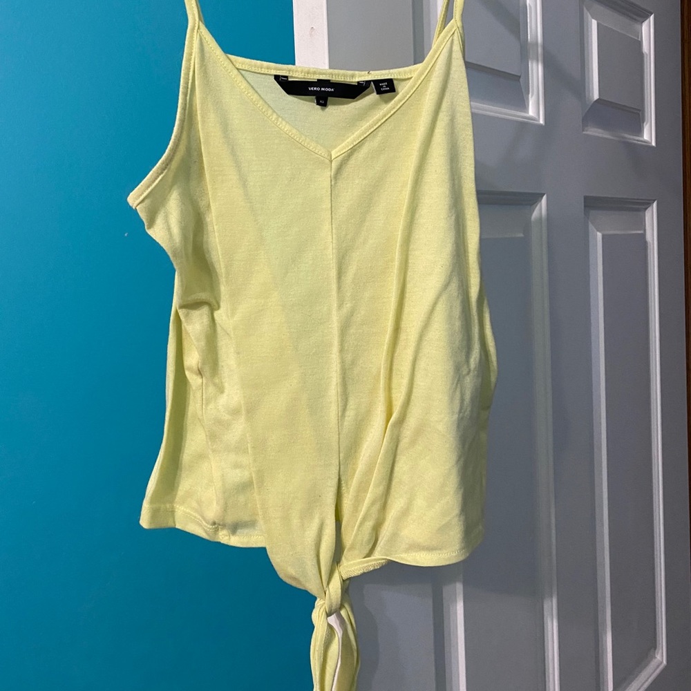 Yellow tie Shirt